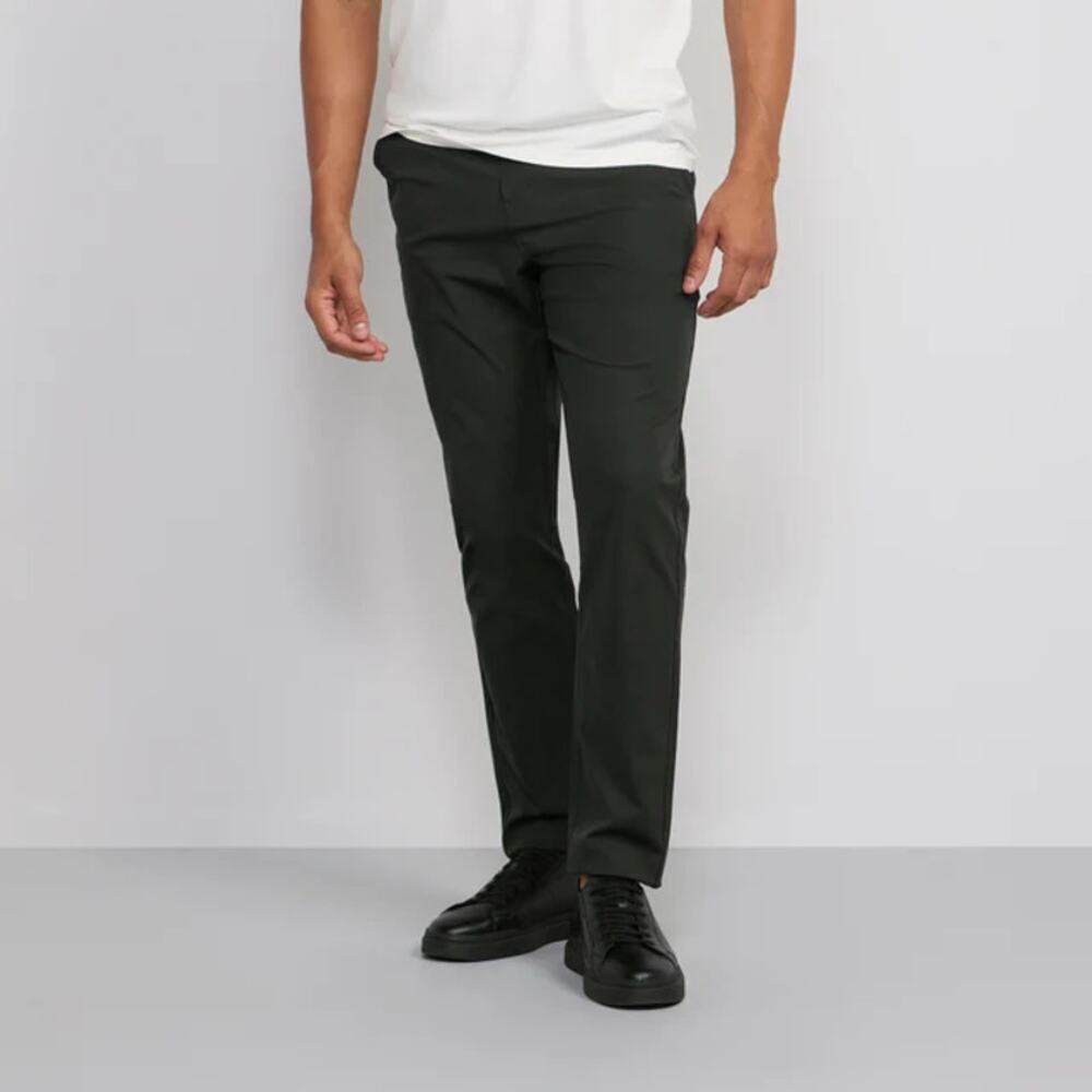 Jack Archer Men's Olive Green Jetsetter Slim Fit Tech Chino Pant Size 32